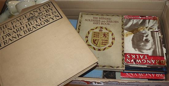 A collection of Frank Brangwyn books to include: